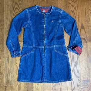 Girls Vintage Tommy Hilfiger Denim Dress